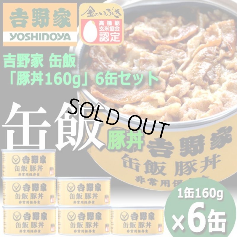 画像7: 吉野家 缶飯「豚丼160g」6缶セット (7)