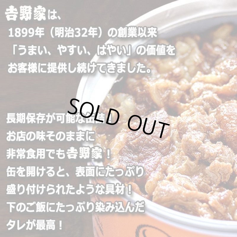 画像3: 吉野家 缶飯「牛丼・豚丼・焼鶏丼・焼塩さば丼各160g」計12缶セット (3)