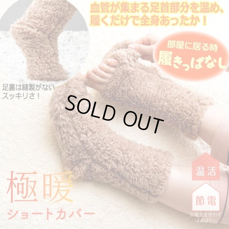 画像6: 送料無料！極暖とろふわ防寒着 足が出せるショートカバー  (6)