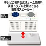 画像2: テレビの音がハッキリ＆ゆっくり機能搭載！arema[アレマ]お手元スピーカー（ラジオ付き） (2)