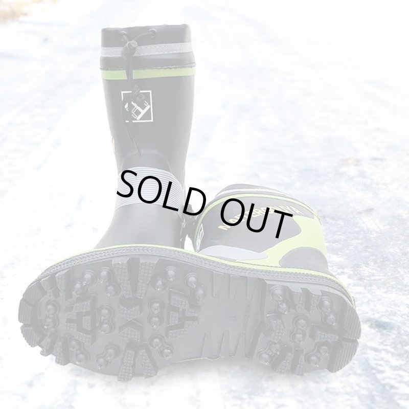画像6: 雪道や凍結路面に強い!スチールスパイク防滑ロングブーツ (6)