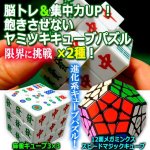 画像1: 麻雀キューブ3×3＆12面メガミンクススピードマジックキューブセット (1)