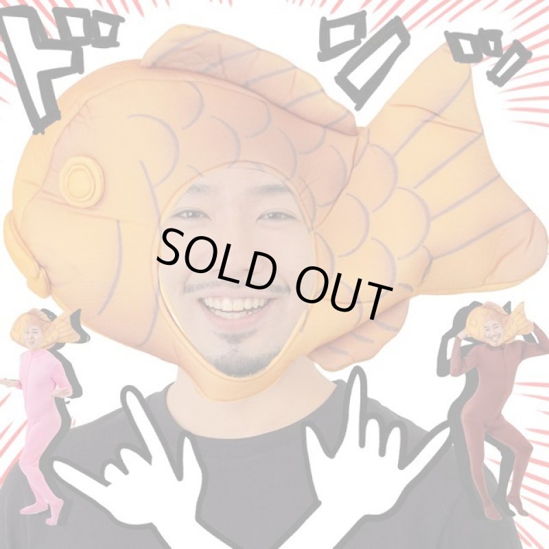 画像2: 食べ物系コスプレ「たい焼きキャップ」 (2)