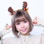 画像3: クリスマスコスチューム「トナカイカチューシャ」２種セット (3)