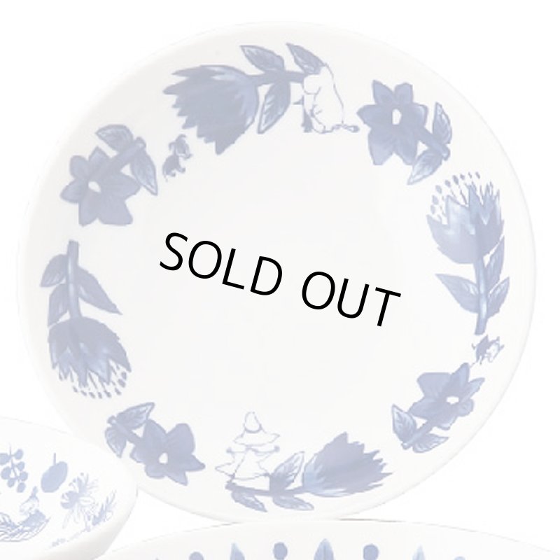 画像4: ムーミン「ブルーフローラ」トリオボウルセット (4)