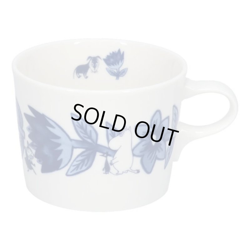 画像13: ムーミン「ブルーフローラ」マグカップ (13)