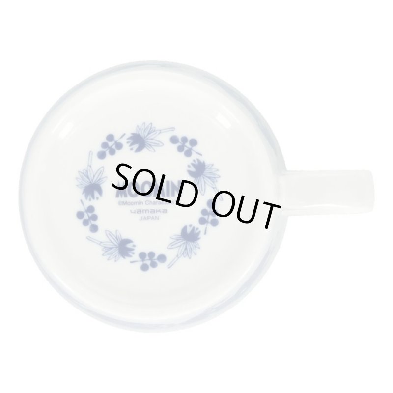 画像5: ムーミン「ブルーフローラ」マグカップ (5)