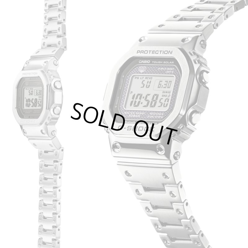 画像6: G-SHOCK Bluetooth搭載電波ソーラーフルメタルデジタルウォッチ GMW-B5000D-1JF (6)