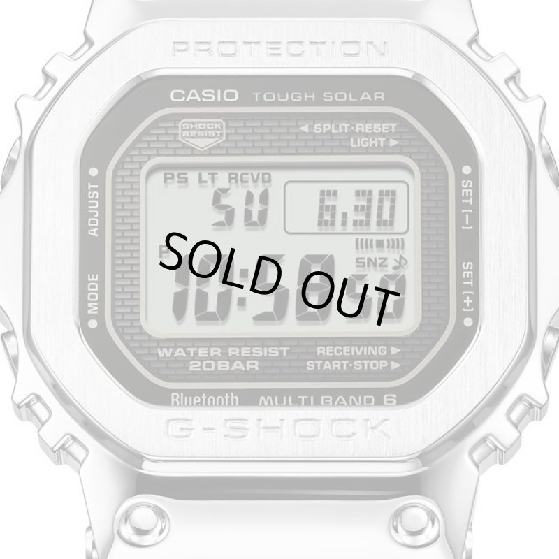 画像7: G-SHOCK Bluetooth搭載電波ソーラーフルメタルデジタルウォッチ GMW-B5000D-1JF (7)
