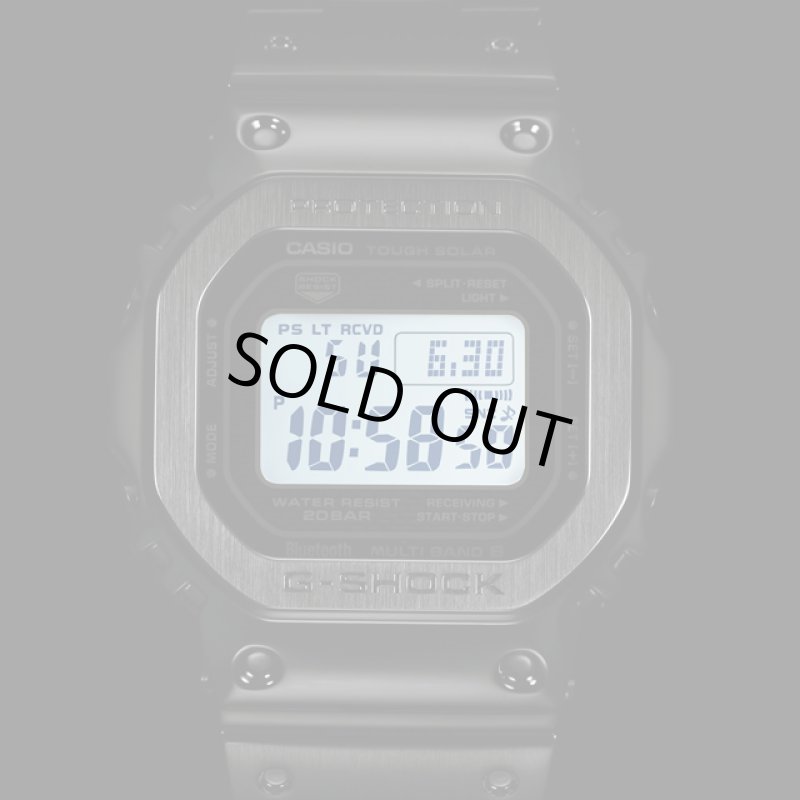 画像8: G-SHOCK Bluetooth搭載電波ソーラーフルメタルデジタルウォッチ GMW-B5000D-1JF (8)
