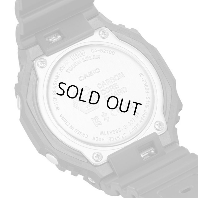 画像8: G-SHOCK Bluetooth搭載電波ソーラーアナデジウォッチ GA-B2100-1AJF (8)