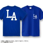 画像5: OHTANIキャットウォークLAブルーTシャツ (5)