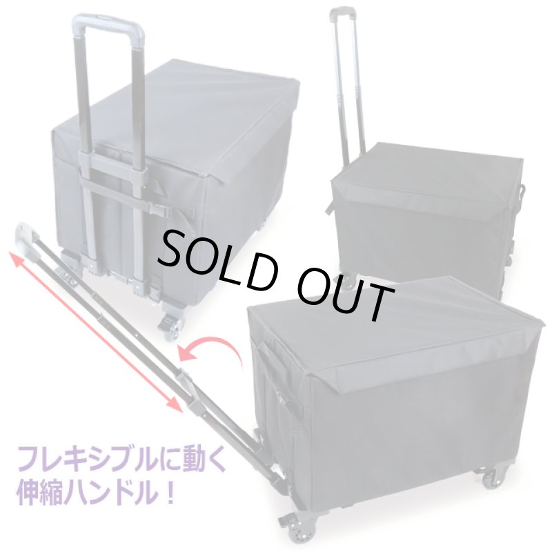 画像7: Felio計32Lの水を軽々運べる保冷バッグ＋折りたたみ式カートセット（飲料用蛇口コック式ウォータータンク8L×4個付き） (7)