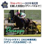 画像1: 「ドゥレッツァ」（2023年菊花賞）ジグソーパズル500ピース (1)