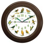 画像10: 臨場感ある12種の野鳥のさえずりで時刻をお知らせ！野鳥の電波時計 (10)