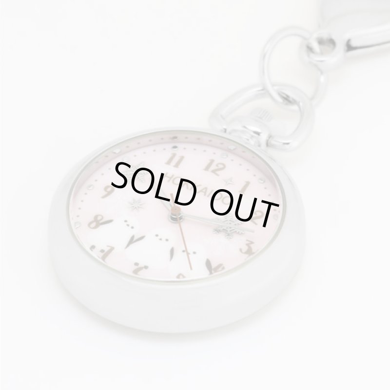 画像4: キーチェーンウォッチ「雪の妖精シマエナガ」 (4)