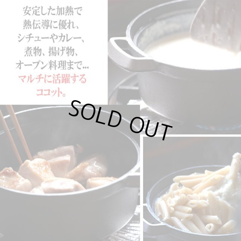 画像6: 岩鋳南部鉄器IH対応万能ココットシチューパン[21cm] (6)