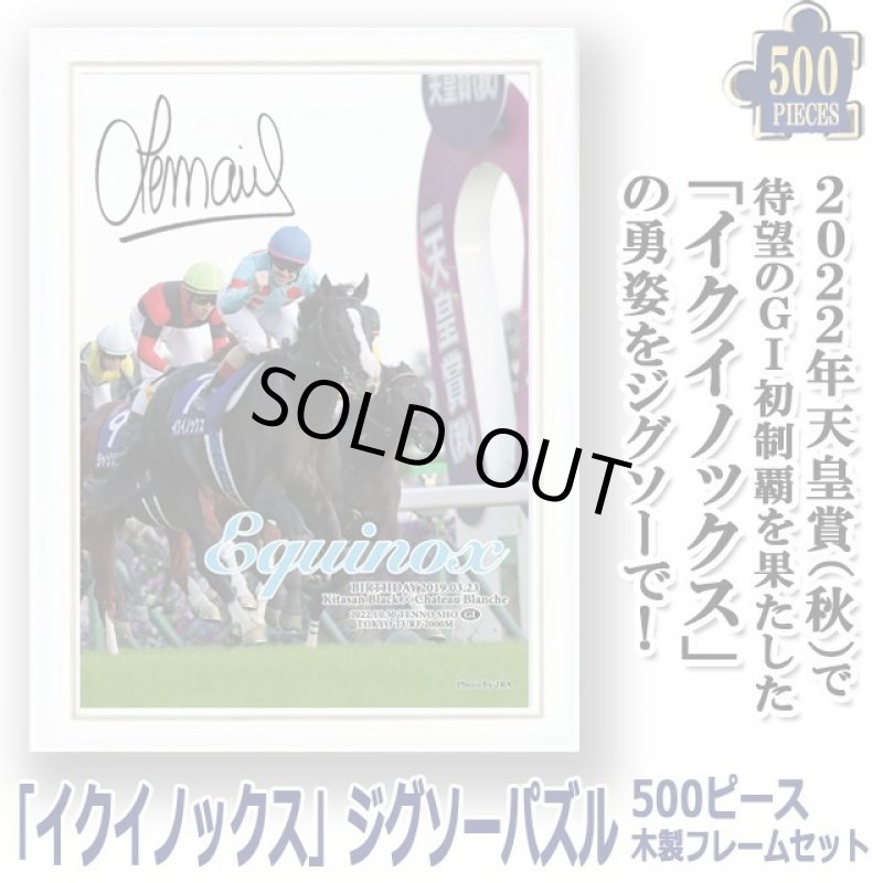 画像1: 「イクイノックス」ジグソーパズル500ピース（木製フレームセット） (1)