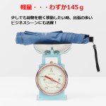 画像6: 軽量 超撥水 薄いポケットサイズ「ポケフラット2.0折り畳み傘55cm」 (6)