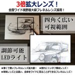 画像4: 視野最大級！LEDライト付き手元拡大鏡クリアルック3倍 (4)