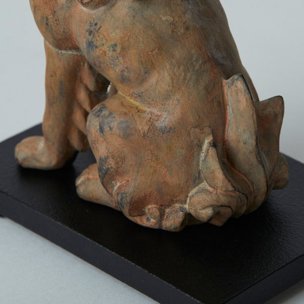 送料無料！ミニ仏像TanaCOCORO[掌]WOOD「 獅子」ISM-TW3536