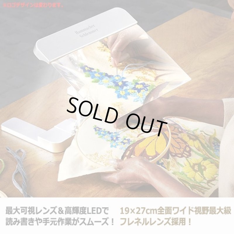 画像2: 視野最大級!LEDライト付き手元拡大鏡クリアルック3倍 (2)