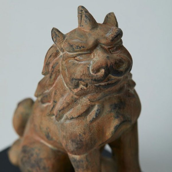 送料無料！ミニ仏像TanaCOCORO[掌]WOOD「 狛犬」ISM-TW3537