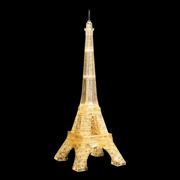 クリスタルパズル「エッフェルタワー（96ピース）」ディスプレイライト