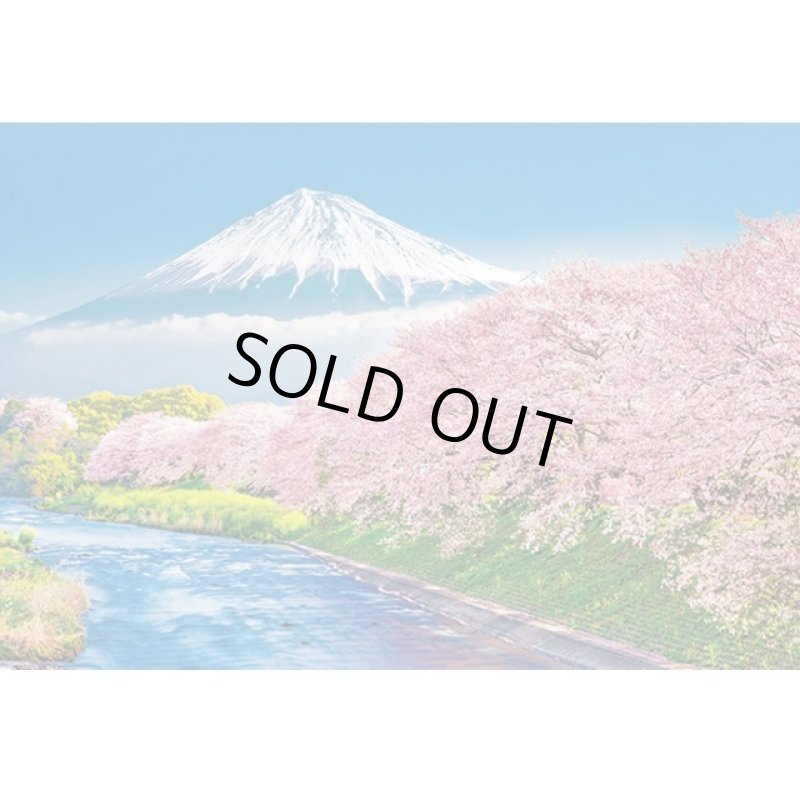 画像2: ジグソー日本の風景「富士と潤井川の桜並木」フレームセット(1000P) (2)