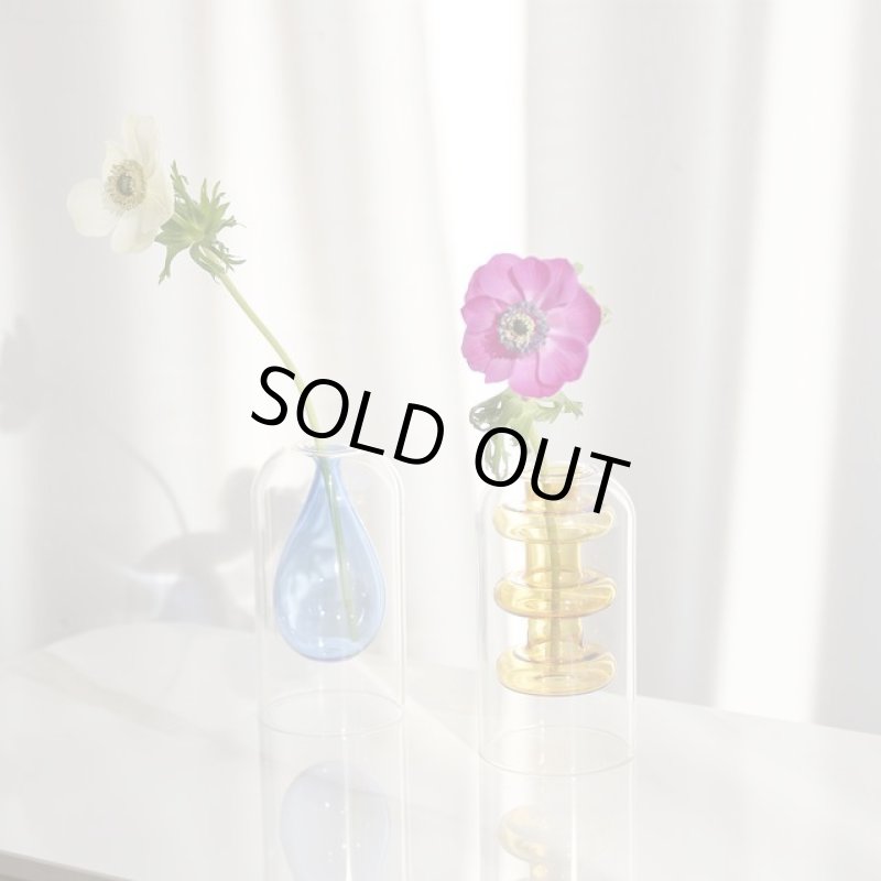 画像10: 透明感が美しい「カラーガラスのフラワーベース」 (10)