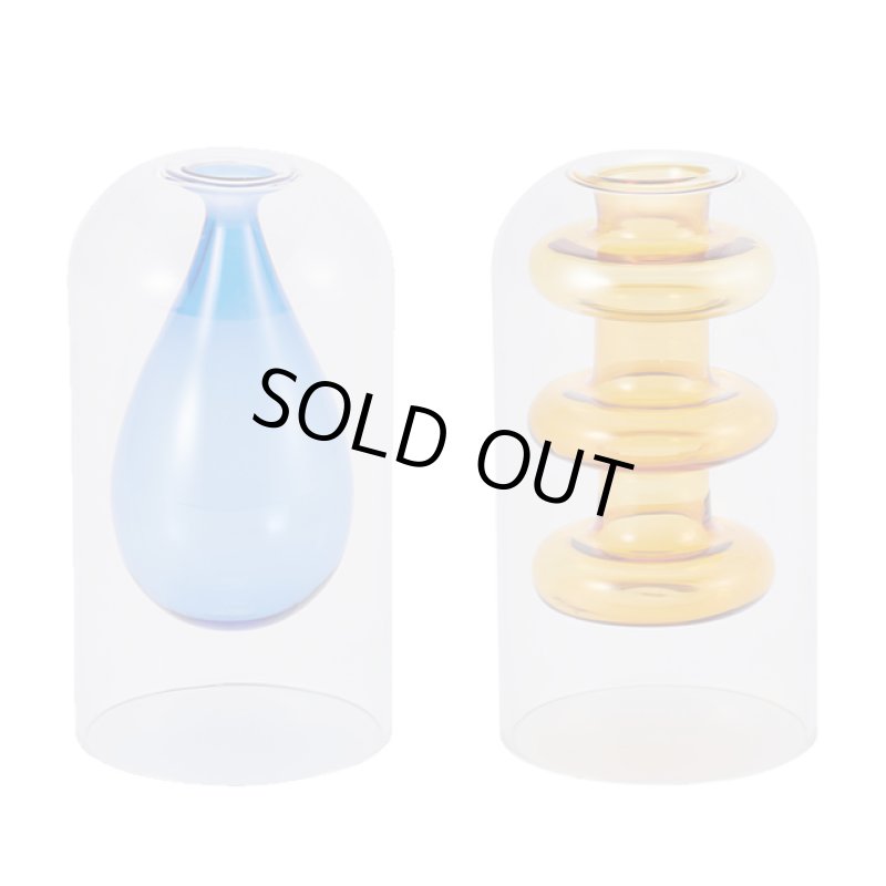 画像4: 透明感が美しい「カラーガラスのフラワーベース」 (4)