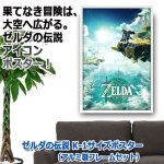 画像4: ゼルダの伝説 K-1サイズポスター（アルミ製フレームセット） (4)