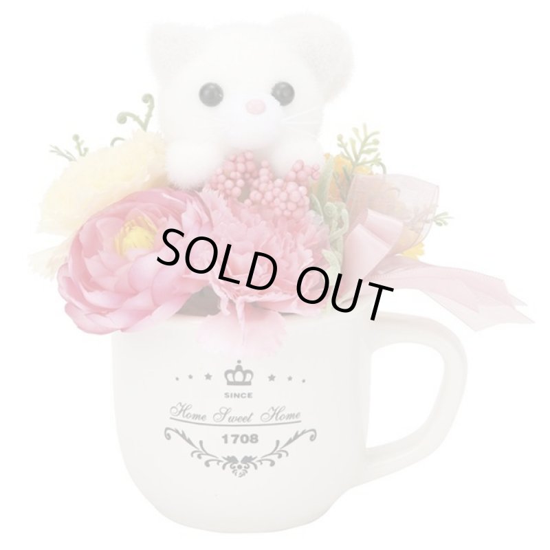 画像7: 光触媒フラワーアレンジ「プリティキャット」 (7)