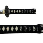 画像3: 日本製模造刀 「黒石目 小刀」 (3)