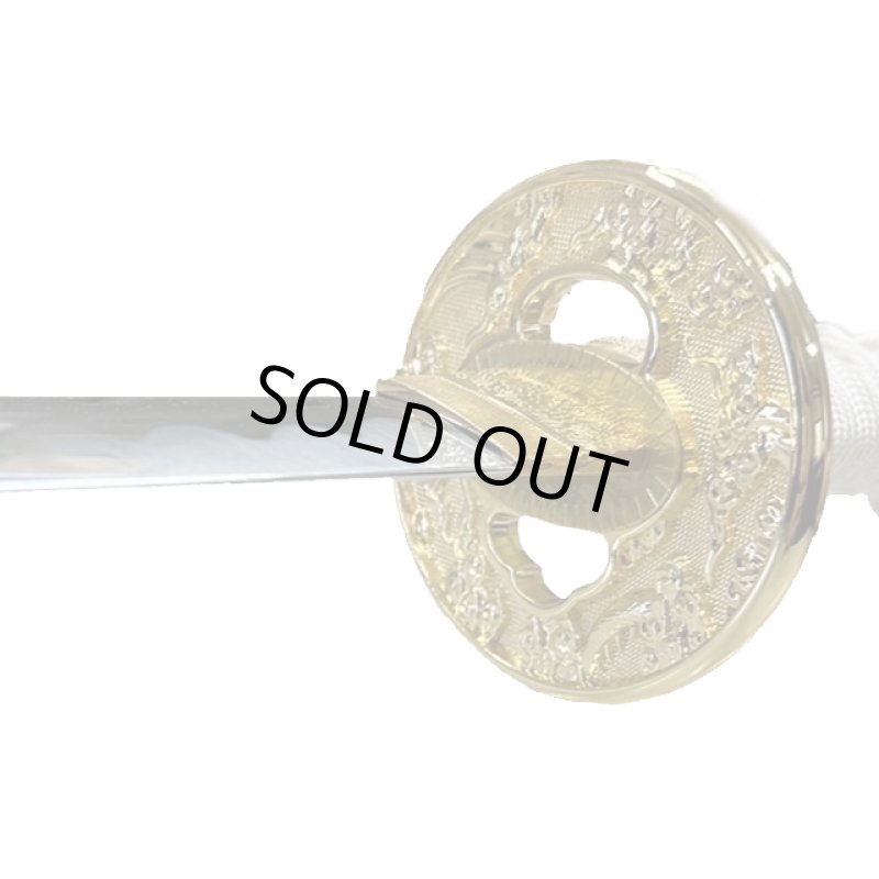 画像2: 日本製模造刀 「雲シリーズ 白金雲 小刀」 (2)