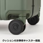 画像5: トラベル用スーツケース「LEGEND WALKER 5114 チャレンジャー 静音クッション付きダブルキャスターキャリー 48cm/36L機内持込対応」　 (5)