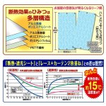 画像3: カーテンレールに簡単取り付け！インテリアアート断熱・遮光シート計4枚組[2セット] (3)