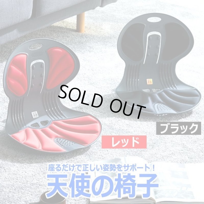 画像9: 送料無料!座るだけで正しい姿勢をサポート!天使の椅子 (9)