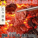 画像1: 静岡 三ケ日牛 焼肉 300g (1)