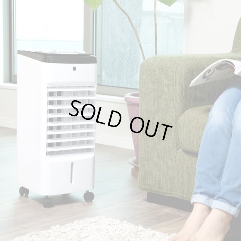 画像10: 上部からラクラク給水！キャスター移動式冷風扇 (10)