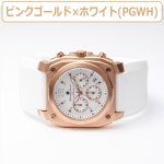 画像12: Salavatore Marra サルバトーレマーラ スクエアケース ワイドラバーベルト クロノ SM24109 (12)