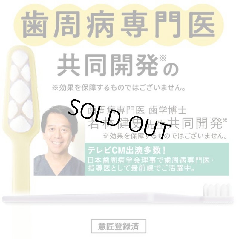 画像2: 歯周病専門医共同開発！山型ブロック高密度歯ブラシ セルキープ4色セット (2)