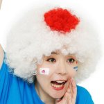 画像4: スポーツ観戦日本応援グッズ「応援アフロ 日の丸」 (4)