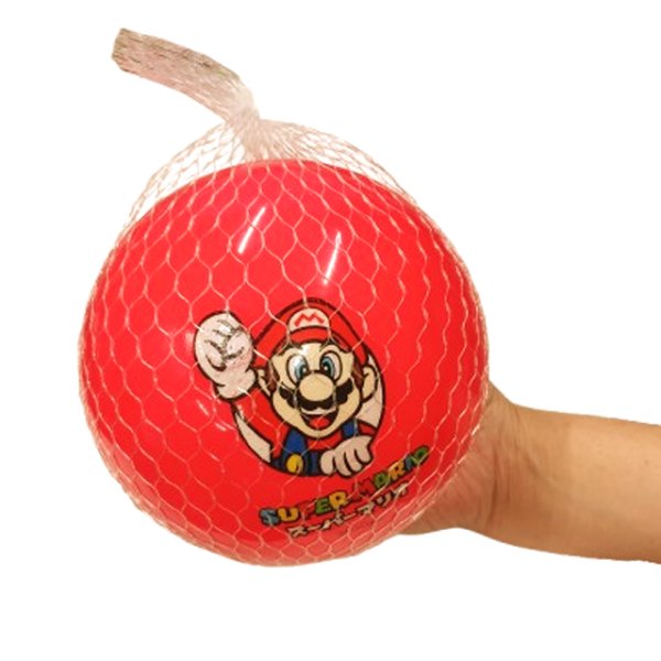 【中古分売可能】メダルゲーム スーパーマリオ系ボール スーパーマリオ6号サイズソフトボールISK-MARIO6B