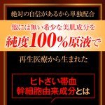 画像6: Wヒトさい帯幹細胞美容液「スカーレット プレミアムリバイタリスタ」 (6)
