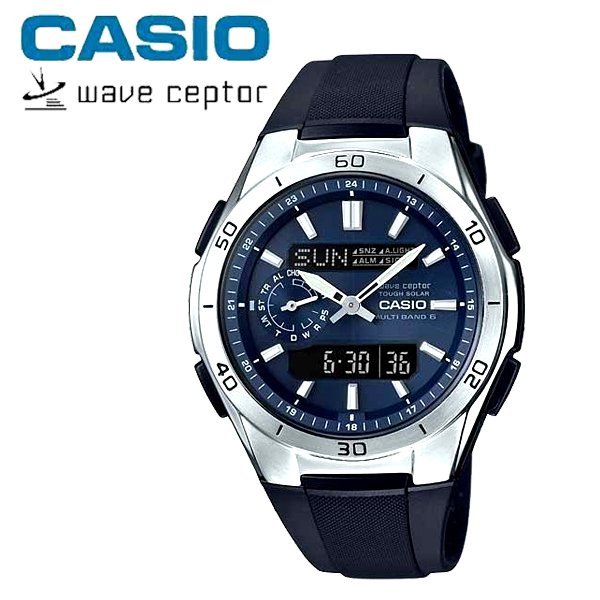 CASIOウェーブセプター ソーラー電波時計LIMITED[WVA-M650-2AJF]TEL-07