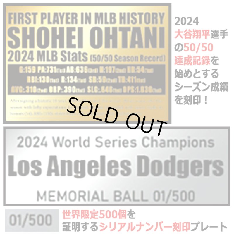 画像5: 世界限定品!2024LAドジャースWS優勝記念&大谷翔平選手アニバーサリー豪華額装コレクション (5)