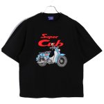 画像9: HONDA×MONSTER WORLDクルーネックTシャツ Super Cub (9)