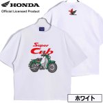 画像5: HONDA×MONSTER WORLDクルーネックTシャツ Super Cub (5)