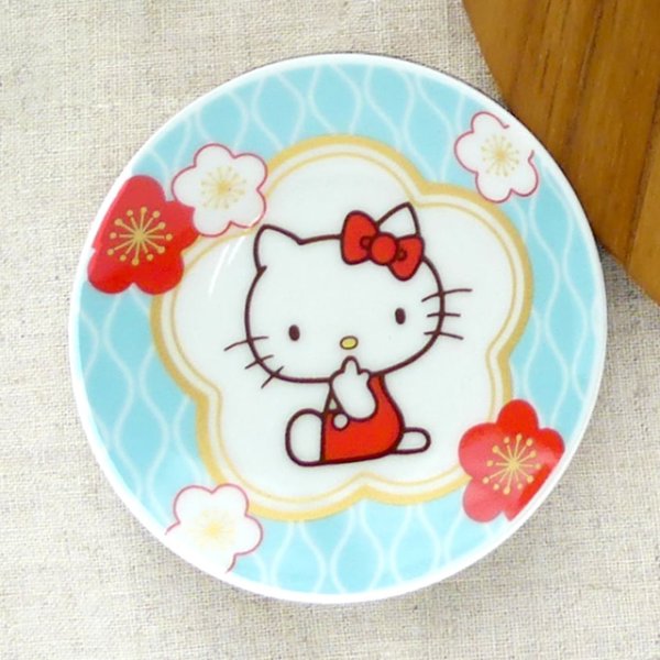 HELLO KITTY 和の豆皿3柄セットYMK-HK180-333